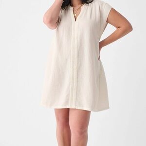 Women's Faherty gauze Swim Cover-Up- size Large